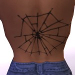 Spider Web Lower Back (tattoo)